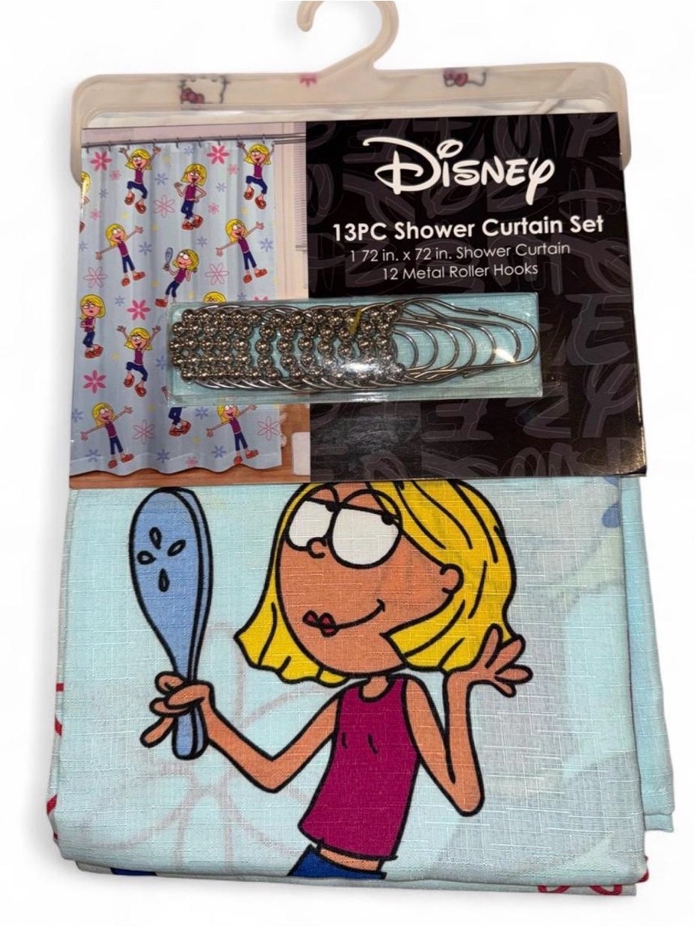 Disney Lizzie McGuire Shower Curtain Set